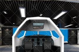 六自由度A320飛行模拟器